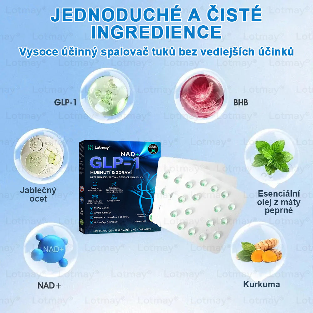 [⚡Oficiální autorizovaný obchod] 𝐿𝑜𝑡𝑚𝑎𝑦® 🔥🔥 𝐺𝐿𝑃-1 𝐻𝑢𝑏𝑛𝑢𝑡í & 𝑧𝑑𝑟𝑎𝑣í 𝑈𝑙𝑡𝑟𝑎𝑘𝑜𝑛𝑐𝑒𝑛𝑡𝑟𝑜𝑣𝑎𝑛é 𝑒𝑠𝑒𝑛𝑐𝑒 𝑣 𝑘𝑎𝑝𝑠𝑙í𝑐ℎ- NAD+ Moringa a jablečný ocet (✅rychlý, dlouhotrvající, řešící cukrovku, obezitu a kardiovaskulární onemocnění)